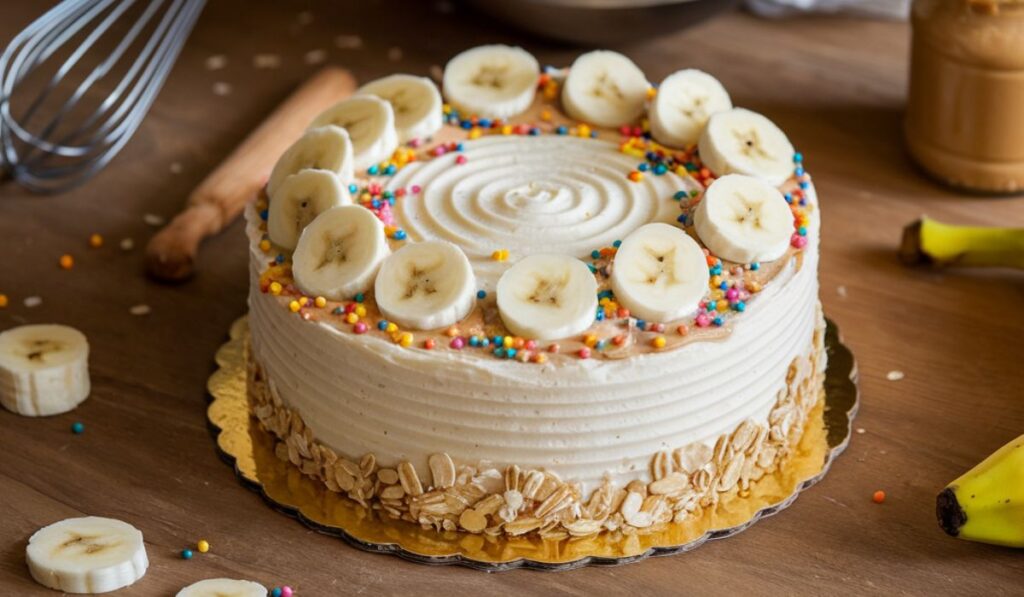 View of Healthy & Easy Banana Dog Cake Recipe to Spoil Your Pup🎂🐾