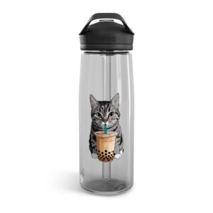 Cute Cat Coffee Water Bottle - 20oz/25oz