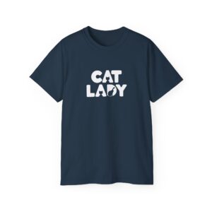Cat Lady Unisex Ultra Cotton Tee - Soft, Comfortable Daily Wear