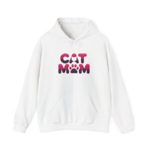 Cat Mom Unisex Hoodie - Cozy Gift for Cat Lovers