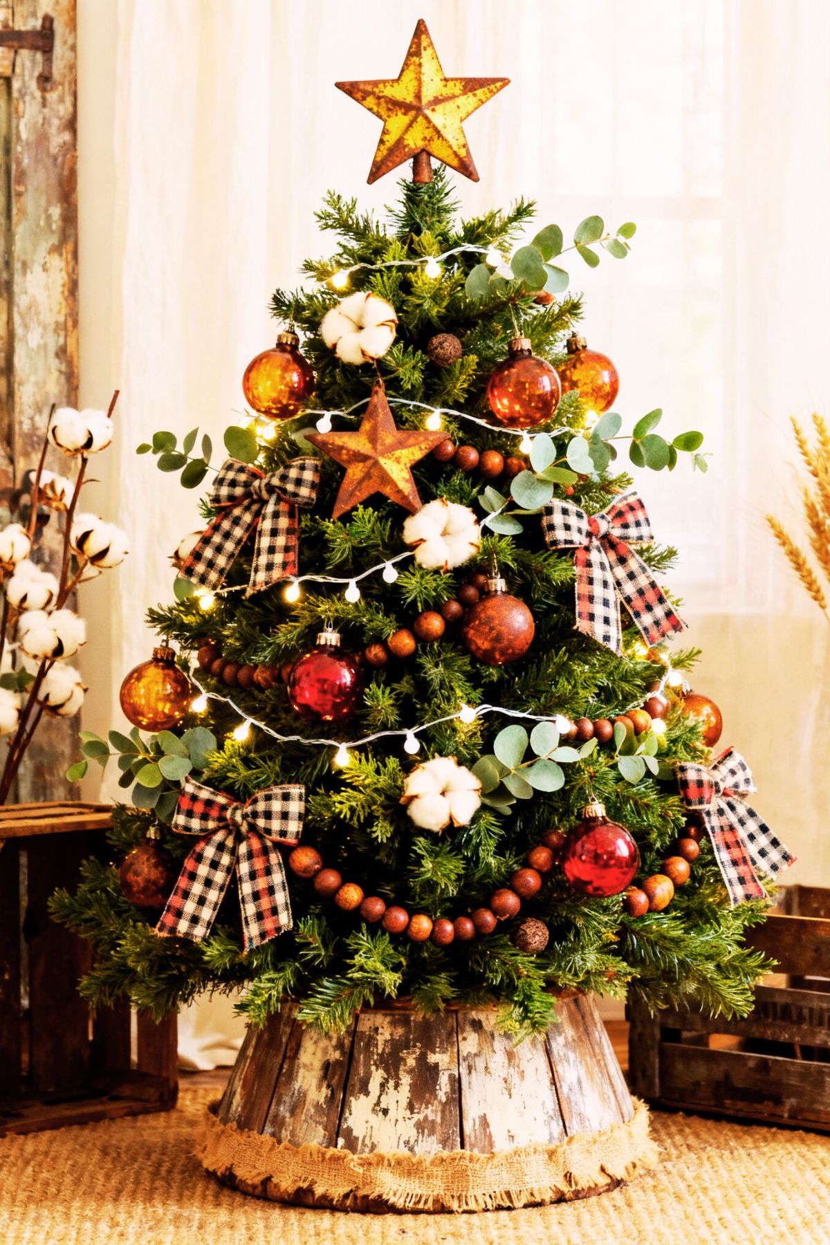 Rustic Christmas Tree Header Design Rustic Christmas Tree Ideas to Warm Your Holiday Home